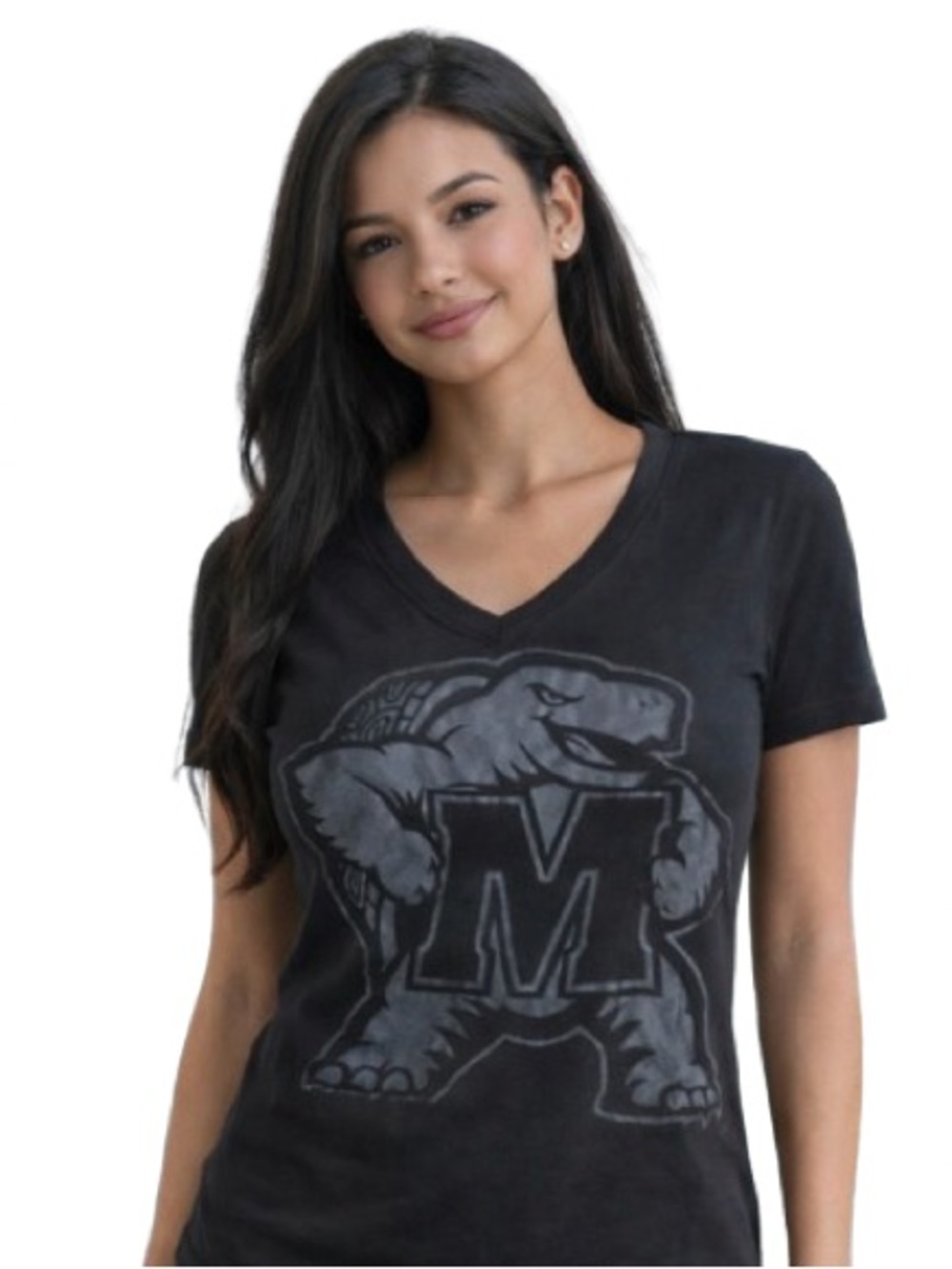 NCAA Maryland Terrapins Terps Soffe Chic Junior's Young Women's T-Shirt Top S